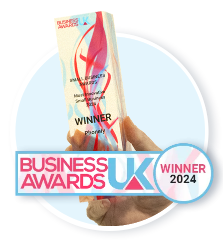 Phonely won the Most Innovative Small Business award
